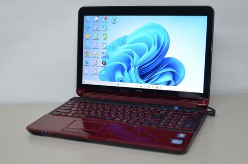 最新Windows11+office 爆速新品SSD256GB 富士通 LIFEBOOK AH56/E i5-2520M/8GB/15.6インチ/ブルーレイ/USB3.0/Webカメラ/便利なソフト多数
