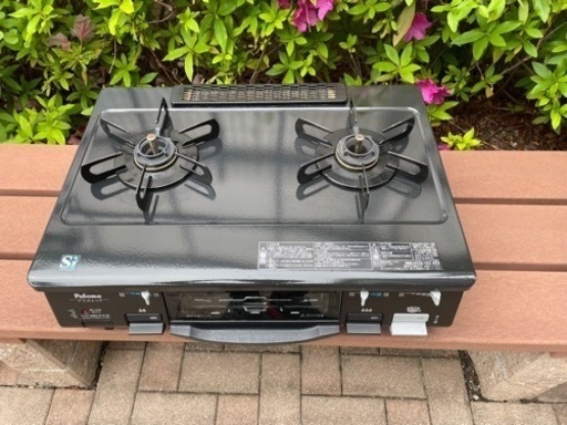 清掃済み　美品　パロマ ガスコンロ ガステーブル プロパンガス 都市ガス IC-80BE7-1R