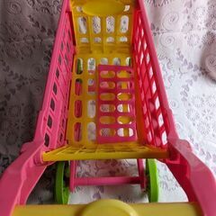 買い物カート　おままごと　100円の画像