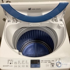 SHARP ES-GE70N 全自動洗濯機の画像