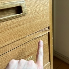 木製タンスの画像