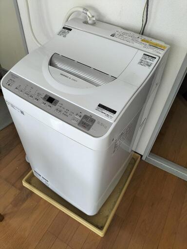 【SHARP】ES-TX5C 家電 生活家電 全自動洗濯機