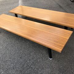 ○【0円あげます！】2セットローテーブル 座卓 長テーブル  机...