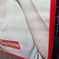 supreme シュプリーム　レディガガ　ポスター　レア　希少　入手困難　額縁　の画像