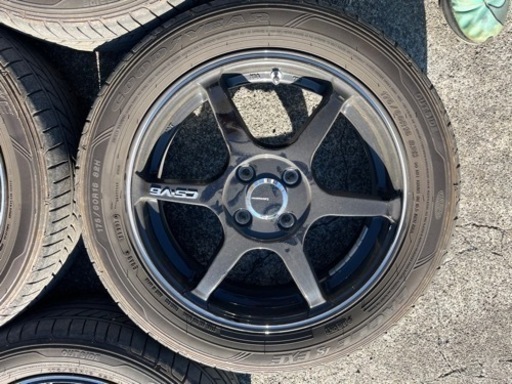 175/60R16 タイヤホイールセット　デリカD:2で使用