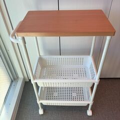 キッチンワゴン アイリスオーヤマ 調味料ラック
