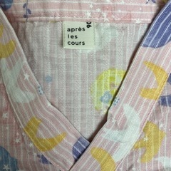 👧🏻90　アプレ甚平の画像