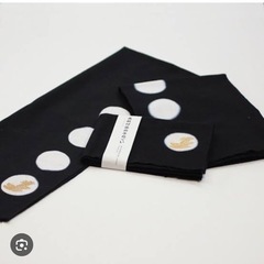 名古屋黒紋付染めの手ぬぐいを探しています。