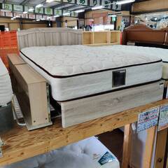 【愛品倶楽部柏店】 収納付きセミダブルベッド  「F:グランツ」...