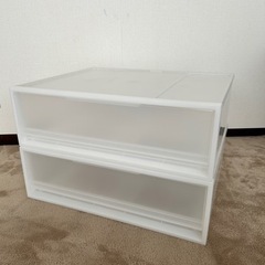 無印良品　ポリプロピレン収納ケース・引出式