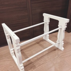 生駒駅付近受け渡し　おしゃれなデザイン伸縮シューズラック の画像