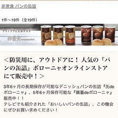 2個入りボロ－ニャパンの缶詰めメ－プルデニッシュパン2個入りの画像