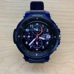 カシオ　CASIO スマートウォッチ　プロトレック　WSD-F30 ブルー　中古 の画像