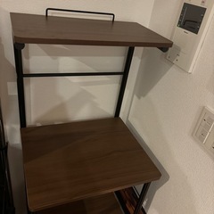 家具 レンジ　炊飯器　収納棚