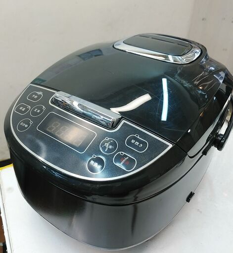 品質保証☆配達有り！4500円(税別）5合炊き マイコンジャー炊飯器 2022年製 ブラック