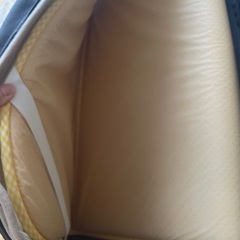 保育園布団　ケース付き　シーツ付の画像
