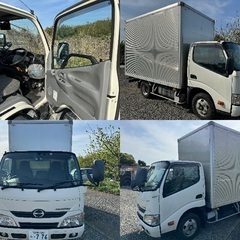 【車検整備付】日野 デュトロ アルミバン MT 2トン積載の画像