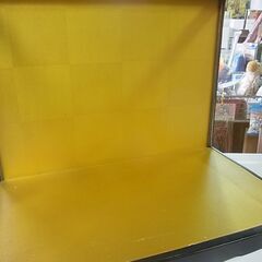 セール中につき、通常特価2,178円より半額の1,089円!　和風ガラスケース　飾棚　鑑賞　装飾ケース　ガラスショーケース　金の画像