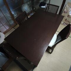 京都市内配達可 テーブルだけでもOK ニトリ 4人掛け ダイニン...