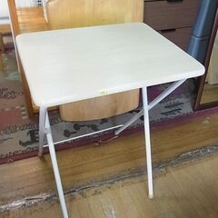 山善　ミニテーブルハイ　YST-5040H　折りたたみテーブル　...
