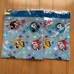 ディズニービニール袋　2枚
