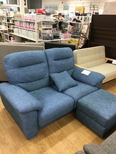 ★ジモティ割あり★  ソファ  W164×D99×H91 クリーニング済み SJ5524