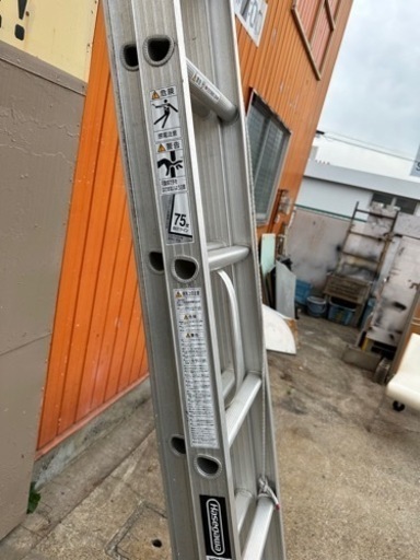 定価5万円　アルミ2連ハシゴ　5.84m ハセガワ　HC2-2.0-61