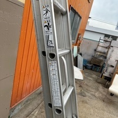 定価5万円　アルミ2連ハシゴ　5.84m ハセガワ　HC2-2.0-61の画像