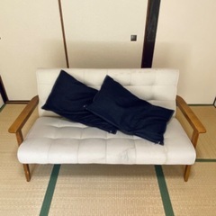 6月15日出品終了 DOUBLEDAY ２人掛けソファ