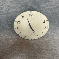 ニトリ 電波振り子時計　壁掛け  3点セット の画像