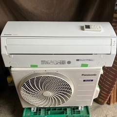 パナソニック2021年2.2KW6畳用エアコン標準取り付け込み