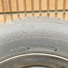 　タイヤホイールセット　175/70R14の画像