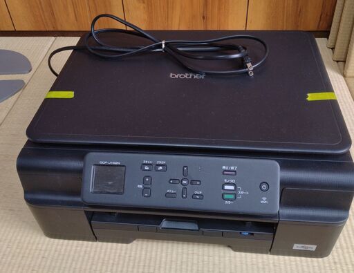 brother ブラザー工業　DCP-J152N　純正インク（イエロー、シアン）、取説、ドライバーCD付
