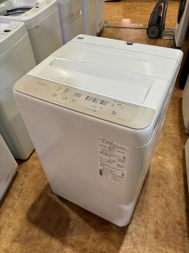 ✨安心の分解洗浄済✨Panasonic 2023年製 6.0Kg 洗濯機 NA-F6B2 【愛市I4S032548-105】