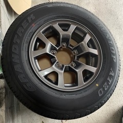 ジムニーシエラ　純正タイヤ、ホイール　新車外しの画像