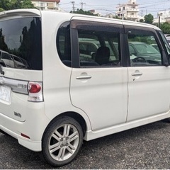 タントカスタム Vセレクションターボ【自社ローン取扱店】購入•車検•板金、分割対応【購入後も安心】車の部品•消耗品最大20%OFFの画像