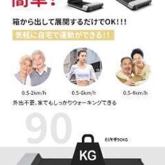 KingSmith WalkingPad P1 ルームランナー 家庭用 電動 静音 ウォーキングマシン 電動ルームランナー 120分走行 キングスミス トレッドミルランニングマシン 折り畳み設計 省スペース P1の画像