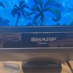 シャープ　20インチ　液晶テレビの画像