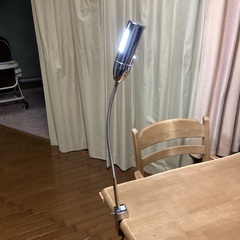 フレキシブルデスクスタンドライト　取説付の画像