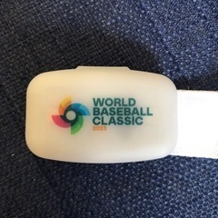 WBC FINAL 2023入場者限定配布WBCリストバンドの画像