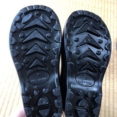 《新品》GAME ゲーム　長靴　レインシューズ　16cm　黒　ブラックの画像
