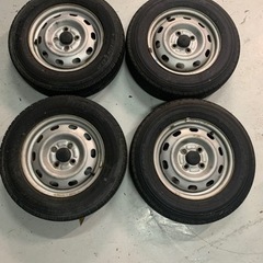 祝成約☆ありがとうございました☆13インチタイヤホイルセット☆軽...