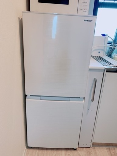 美品 SHARP 冷蔵庫 SJ-D15H-W 一人暮らし用 2022年製