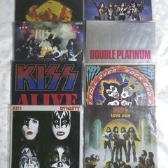 KISS （キッス）LPレコード８点セット