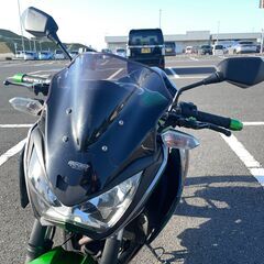 カワサキ Z250 SE ER250C 後期 最終 スペシャルエディション ABS 社外品多数 自賠責R7年12月 250cc Fi インジェクション 実働 機関良好 鳥取 陸送可の画像