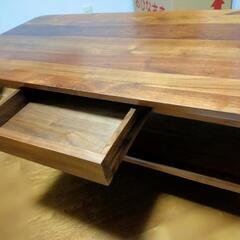 センター　テーブル　木製　良品☆の画像