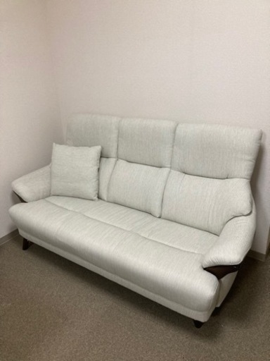 ☆4月30日までのお引き取りです☆家具 ニトリソファ 3人掛けソファ