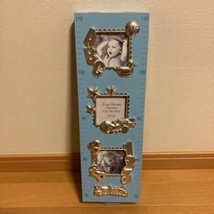 身長計付き　フォトフレームの画像