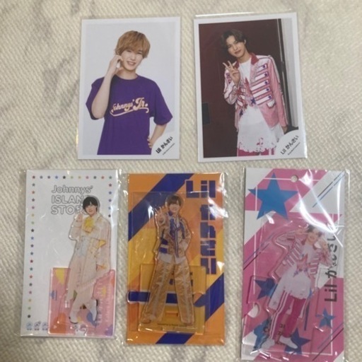 未開封あり 岡﨑彪太郎 Lilかんさい  ちびぬい  アクスタ 公式写真 ペンライト 関ジュ