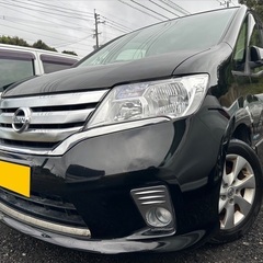 25年式☆ガソリン代 節約☆S-HYBRID入りました‼️月々1.3万円〜分割払い可❗️車検2年付き！大人気☆ニッサン セレナ☆8人乗り☆フリップダウンモニター付き☆HDDナビ☆走行中DVD見れます☆TVも見れます♪ETC☆バックカメラ☆ドラレコ付きのフル装備☆両側電動スライドドア☆ウィンカーミラー☆フル装備☆車内広々三列シート‼️の画像